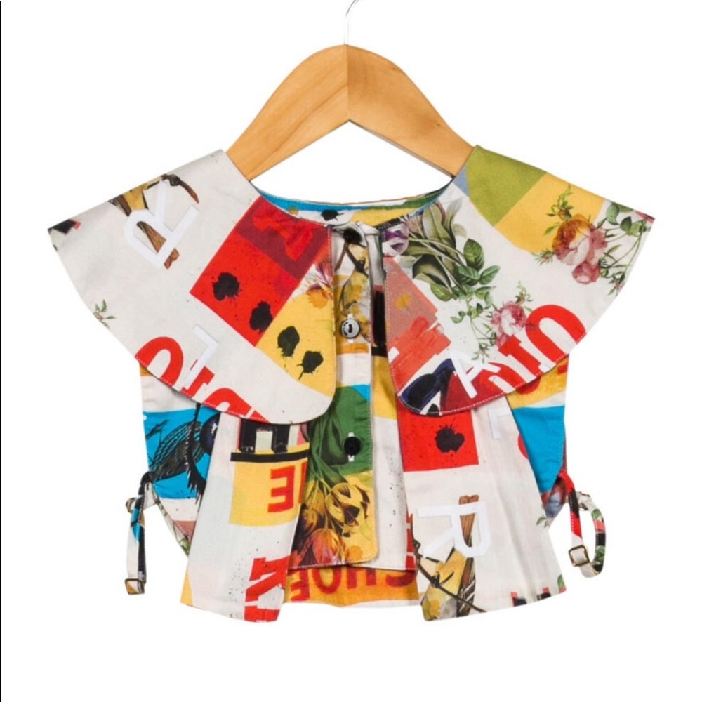Colorful Kids Shirt with Floral and Graphic Print